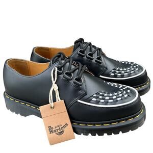 Dr. Martens Unisex Shoes Women SZ 10 UK 42 RAMSEY Leather Creeper Oxfords BLACK